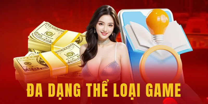 Đa dạng thể loại game đáp ứng nhu cầu người chơi